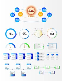 统计报表类信息图集合
