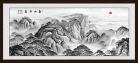 泰山国画