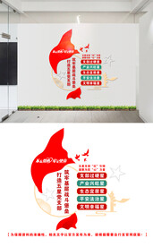 五星党支部文化墙