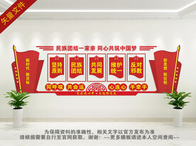 民族团结文化墙