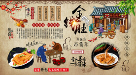 金钱肚背景墙