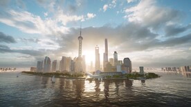 上海外滩陆家嘴4K视频