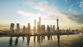 上海外滩陆家嘴4k视频