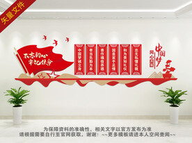 中国梦党建文化墙