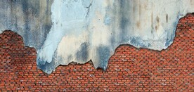 复古斑驳红砖水泥墙背景墙壁画