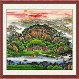 山水风景画