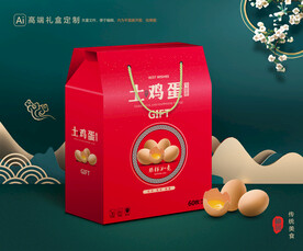 鸡蛋包装 土特产礼盒