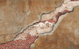 3D斑驳水泥墙墙壁背景墙壁画