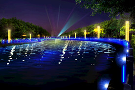 桥道亮化夜景灯光设计