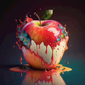 掉漆的苹果