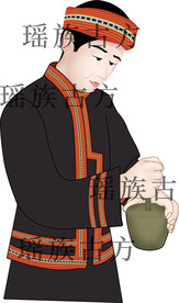 瑶族采药男人