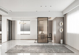 现代客厅背景墙