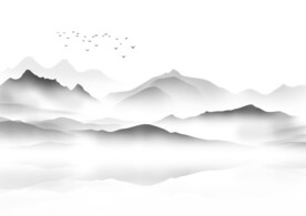 高清分层透明底推拉门打印图