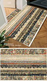 欧式古典高贵复古花纹地毯地垫