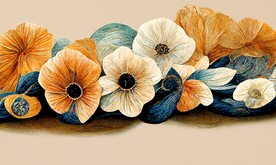 现代简约轻奢花卉门垫地毯地垫