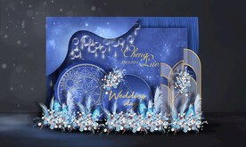 星空婚礼迎宾区