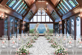 教堂婚礼仪式区