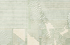 线条抽象地毯图案