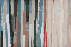 抽象色块地毯图案