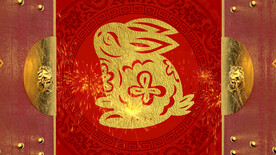 2023兔年春节片头ae模板