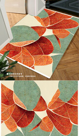 欧式古典高贵复古花纹地毯地垫