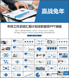 商务报告总结PPT