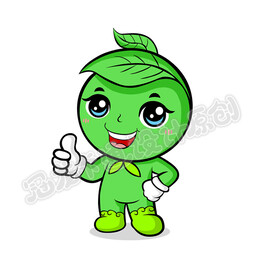 卡通蔬菜精灵百分百原创版