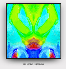 外星人抽象画画