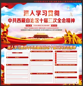 中共西藏自治区十届三次全会