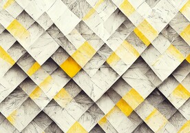 现代简约抽象几何地毯地垫设计