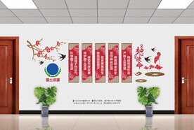 国土资源文化墙