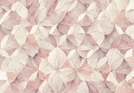 现代简约几何粉色淡雅地毯地垫