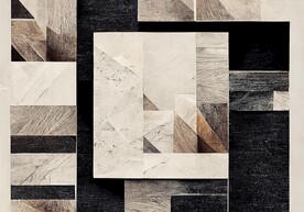 现代简约抽象几何复古客厅地毯