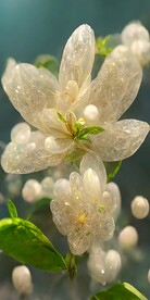 现代3d立体抽象花朵装饰画