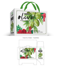 青橄榄包装