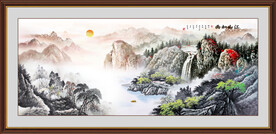 山水风景图