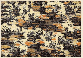 轻奢现代抽象复古花纹地毯地垫