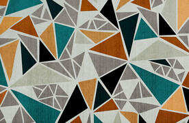 几何色块抽象地毯