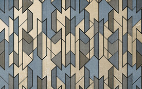 几何色块抽象地毯