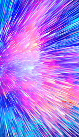 星空极光抽象装饰画