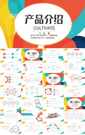 简约大气公司产品介绍宣传PPT