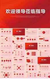 热烈欢迎上级领导莅临指导PPT