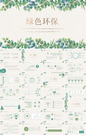 绿色环保年终工作总结计划PPT