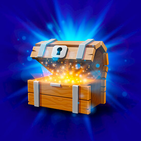 宝箱金币元素UI