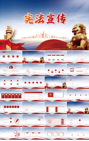 深入学习宣传宪法精神党建PPT