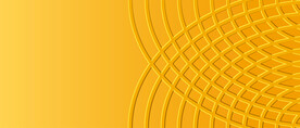 凹陷立体网格金黄色抽象曲线图案