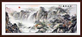 山水风景画