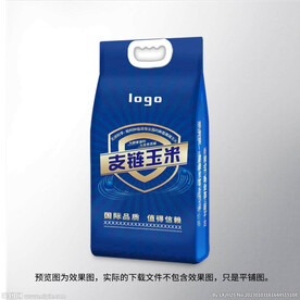 玉米包装展开图