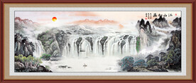 国画山水画