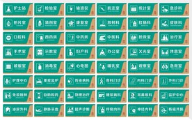 医院门牌